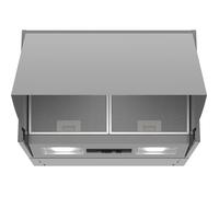 Bosch Serie 2 DEM63AC00B cooker hood Semi built-in (pull out) Silver 368 m³/h