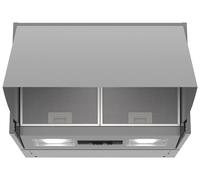 Bosch Serie 2 DEM66AC00B cooker hood Semi built-in (pull out) Silver 625 m³/h