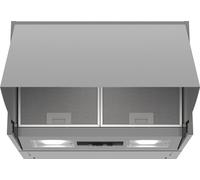 Bosch Serie 2 DEM66AC00B cooker hood Semi built-in (pull out) Silver 625 m³/h