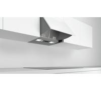 Bosch Serie 2 DEM66AC00B cooker hood Semi built-in (pull out) Silver 625 m³/h