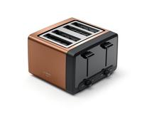 Bosch DesignLine Plus TAT4P449GB 4 Slot Stainless Steel Toaster with variable controls - Copper