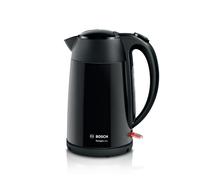 Bosch DesignLine TWK3P423GB Stainless Steel Cordless Kettle, 1.7 Litres, 3000W - Black