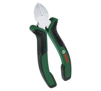 Bosch Diagonal Side Cutter 160mm/6" (Precise, Durable Diagonal Cutting Pliers; Induction Heated Cutting Edge; Nickel-Plated Surface; Ergonomic Softgrip)