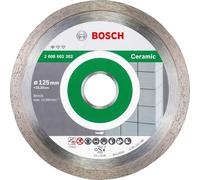 Bosch Professional 1x Diamond Cutting Disc Standard for Ceramic (for Stone, Tile, Ceramic, Ø 125 x 22,23 x 1,6 x 7 mm, Accessories for Angle Grinders)