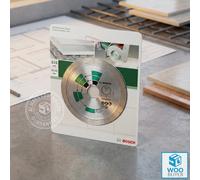 BOSCH diamond cutting disc for Tiles / Ceramic / 115mm 22.23mm 2609256416
