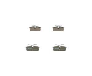 BOSCH Disc Brake Pad Set Fits RENAULT Twizy 12- 0986424275