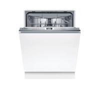 Bosch Dishwasher fully built-in, series 4, 14 place settings, 3. Cutlery tray, SilencePlus, half load, white, SMH4EVX08E