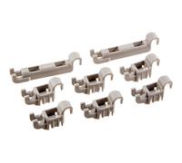 Bosch Dishwasher Lower Rack Flip Tynes Plastic Bearing Clips Kit