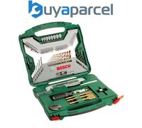 Bosch DIY 2607019330 100-piece X-line Drill Socket Wrenches Hole Saws Set