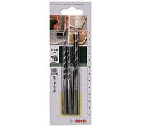 Bosch DIY 3 pc Mutipurpose Drill Bit Set (SDS Quick, Ø 5/6/8 mm, Accessories Drill Drivers)