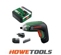 Bosch IXO8 Cordless Screwdriver (bit Set, Off-Set Angle Attachment Screw Storage Box)