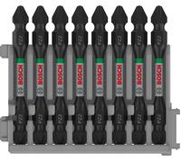 Bosch Impact Control Screwdriver Bits PZ2 65mm – Pack of 8