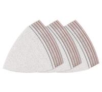 BOSCH Dremel MM80P 18-Pack Oscillating Sandpaper, Includes 80, 120, and 240 Grit Triangle Sheets, Use for Sanding Paint, Varnish, Filling Compound, Silver