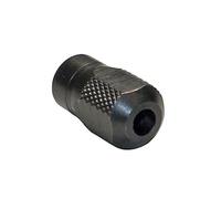 Bosch Dremel Parts Replacement Collet Nut, 0.25 inches x 1 inch, Black, Hexagonal, Left Hand, Unified National Coarse (UNC), 1 Piece