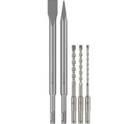 Bosch SDS plus-3C Chisel and Drill Bit Set, 5 pcs