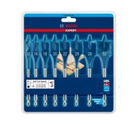Bosch 1/4" 6 Piece Selfcut Flat Spade Wood Bits Set in Wallet 2608587793