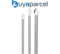 Bosch 3X CYL-9 Soft Ceramic Drill Bit Set (for Soft Ceramic Tiles, Glass, Ø 5,0, 6,0, 8,0 mm, Professional Accessory Drill Drivers)