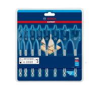 Bosch 1/4" 6 Piece Selfcut Flat Spade Wood Bits Set in Wallet 2608587793