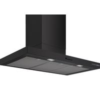 Series 4 Wall-mounted cooker hood 90 cm Matt black DWB95CC60B
