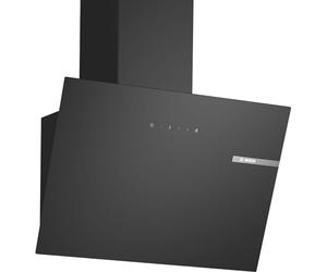 Bosch DWK65DK60 Series 2 Wall Messe, 60 cm Wide, Recirculation or Exhaust Air, Quiet Motor, Touch Select Basic, Filter Saturation, Easy to Clean Interior, Metal Grease Filter