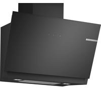 Bosch DWK81AN60B Angled Glass Chimney Hood Black glass
