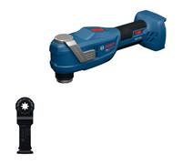 Bosch 18V System Cordless Circular Saw EasyCirc 18V-48 (Cutting Wooden Materials up to 48 mm; incl. Vacuum Adapter, Parallel Guide)