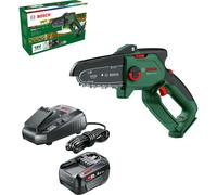 Bosch EASYCHAIN 18V-15-7 P4A 18v Cordless Brushless Chainsaw 150mm 1 x 6ah Li-ion Charger