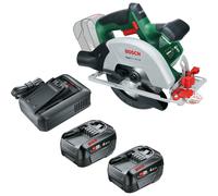 Bosch EASYCIRC 18V-48 18v P4A Cordless Circular Saw 150mm 2 x 4ah Li-ion Charger No Case