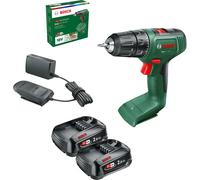 Bosch EASYDRILL 18V-40 P4A 18v Cordless Drill Driver 2 x 2ah Li-ion Battery Charger No Case