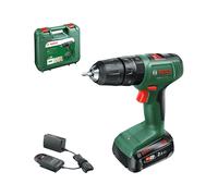 Bosch Cordless Combi Drill EasyImpact 18V-38, Modern, Green (1x Battery 2.5 Ah, 18 Volt System, in Carrying Case)