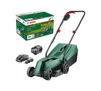 Bosch EasyMower 18V-32-150 Cordless Lawnmower (Up to 100 m2 with a 3.0Ah Battery; 18 Volt System; Cutting Width: 32 cm; with Charger and 3.0 Ah Battery)