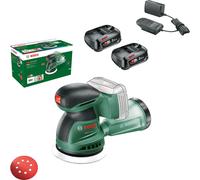 Bosch EASYORBIT 18V-10 P4A 18v Cordless Disc Sander 125mm 2 x 2.5ah Li-ion Battery Charger No Case