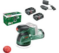 Bosch EASYORBIT 18V-10 P4A 18v Cordless Disc Sander 125mm 2 x 2ah Li-ion Battery Charger No Case