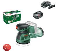 Bosch EASYORBIT 18V-10 P4A 18v Cordless Disc Sander 125mm 1 x 6ah Li-ion Battery Charger No Case