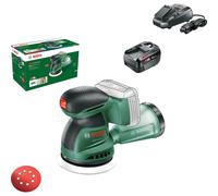 Bosch EASYORBIT 18V-10 P4A 18v Cordless Disc Sander 125mm 1 x 4ah Li-ion Battery Charger No Case