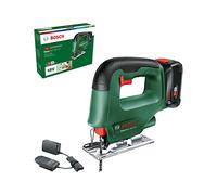 Bosch EasySaw 18V-70 Cordless Jigsaw (2.0Ah Battery, 18V System, with 1 Jigsaw Blade, AL 18V-20 Charger, in a Box)