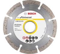 Bosch ECO Universal Segmented Diamond Cutting Disc 115mm 2mm 22mm
