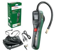 Bosch Electric Bike Pump, Portable Air Pump, Cordless Tyre Inflator EasyPump (3.0 Ah battery, 3.6 Volt, Autostop function, 150 PSI, 10.3 bar, LED, rechargeable via USB-C cable, in carton box)