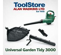 Bosch Universalgardentidy 3000 Corded 3000W Mains Fed Garden Blower & Vacuum