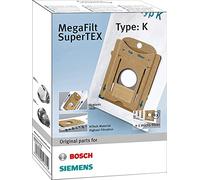 Bosch Electroménager BBZ 41 FK Type Vacuum Cleaner Bags. K Bosch-BBZ41FK Typ. K-4 Replacement MegaFilt SuperTEX + 1 Micro-Hygienic Filter Accessories, ABS
