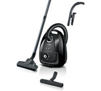 Bosch Electroménager BGL38BA2H, PowerProtect Cylinder Vacuum Cleaner, Black