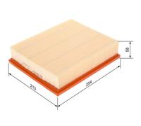 Bosch Engine Air Filter fits Alpina Roadster V8 2002-2003 4.8