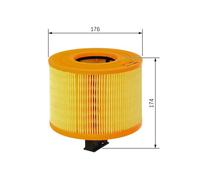 Bosch Engine Air Filter fits BMW 1 2005-2013