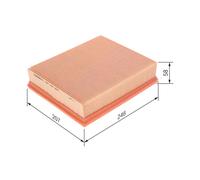 Bosch S3549 - Air Filter Car