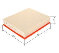 EUROREPAR MERCEDES SPRINTER 2.7D 00-06 AIR FILTER OM612.981 A0030947504 E147052
