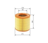 BOSCH F 026 400 183 Air filter