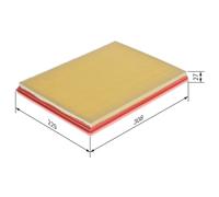 BOSCH 1 457 433 007 Air filter