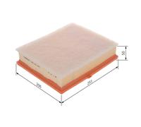 Air filter Filter Insert F 026 400 545 BOSCH for TOYOTA VERSO AVENSIS Saloon