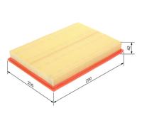 BOSCH 1 457 433 055 Air filter