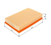 Air filter BOSCH 1 457 433 300 for VOLVO